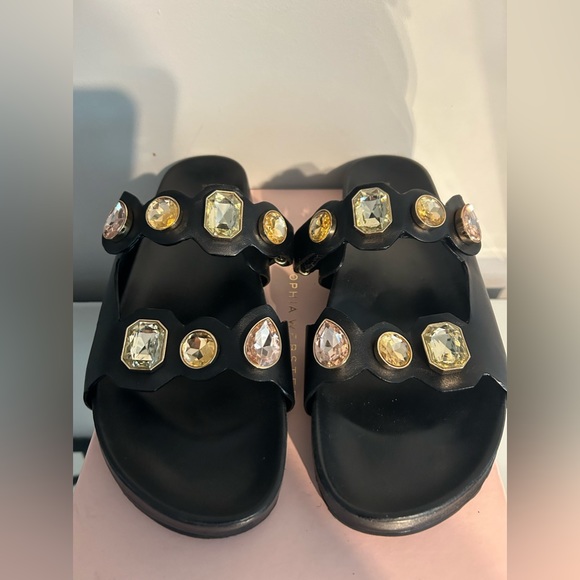 Sophia Webster Ritzy Black Jeweled sandals - Picture 8 of 15